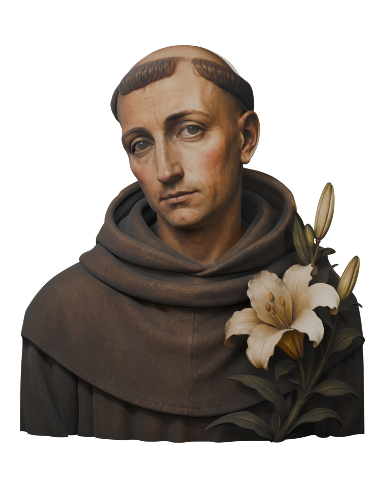 Saint Anthony of Padua (born Fernando Martins de Bulhoes)