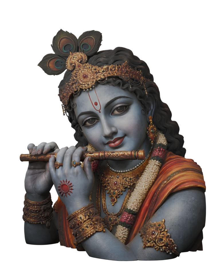 Sri Krishna (also: Govinda, Madhava, Murari, Syamasundara, Hari, Keshava, Vasudeva)